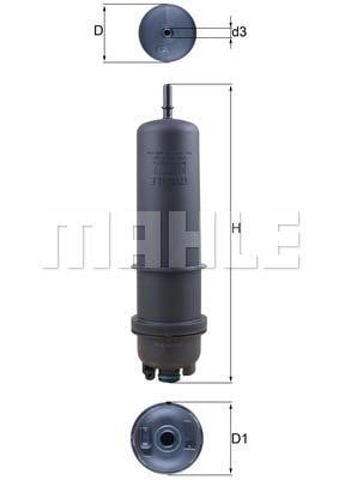 KL8727 MAHLE Filtro de combustible comprar Bilbao