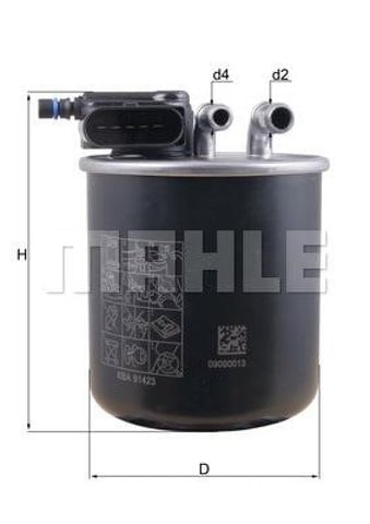 KL942 Filtro de combustible  en stock Sabadell