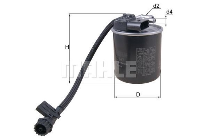 MAHLE KL947 Filtro de combustible  comprar en Murcia