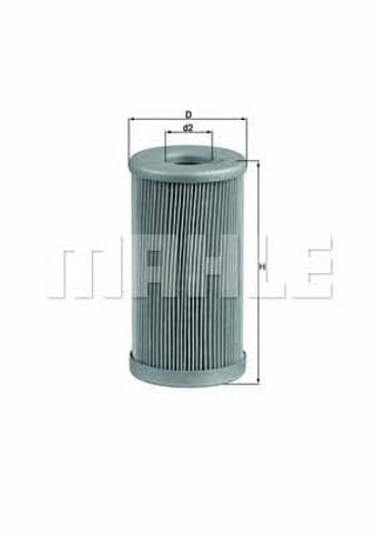 Filtro de gasolina KX185 MAHLE