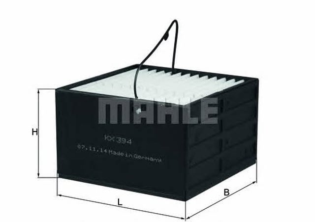 KX394 MAHLE Filtro de combustible  comprar en Lleida