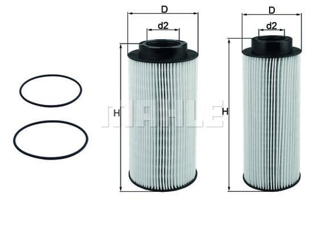 Filtro de gasoil KX439KIT MAHLE