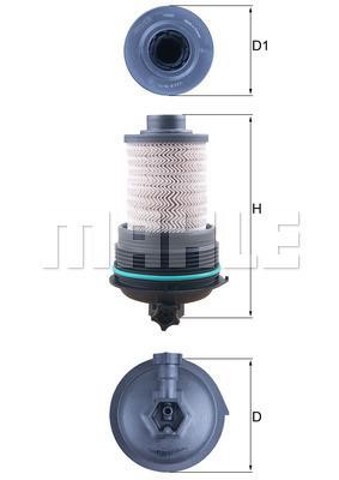 MAHLE KX532 Filtro de combustible comprar Barcelona