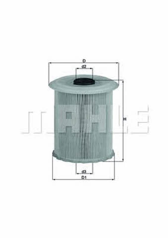 MAHLE KX75D Filtro de combustible  comprar en Murcia