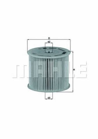 MAHLE KX85D Filtro de combustible  en stock Valencia