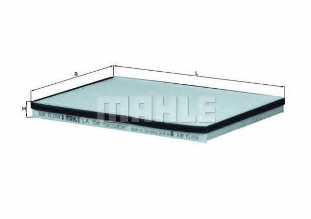 LA108 MAHLE Filtro de habitáculo comprar Bilbao