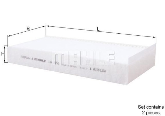 LA1156S MAHLE Filtro de habitáculo  comprar en Jaén