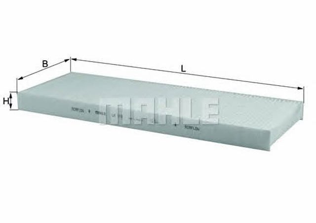 MAHLE LA118 Filtro de habitáculo  comprar en Albacete
