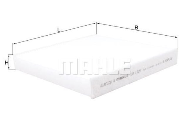LA1225 MAHLE Filtro de habitáculo comprar Bilbao