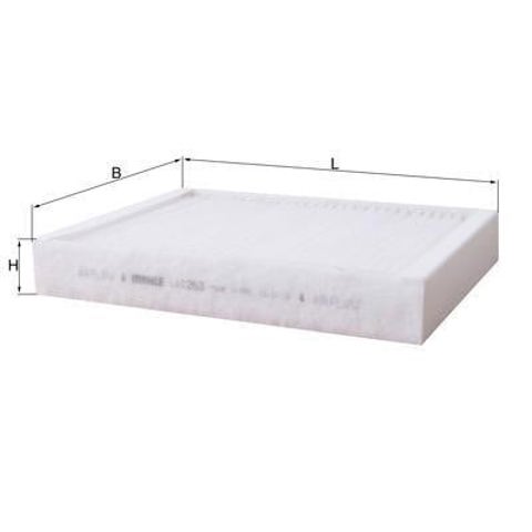 LA1263 MAHLE Filtro de habitáculo  comprar en Lleida