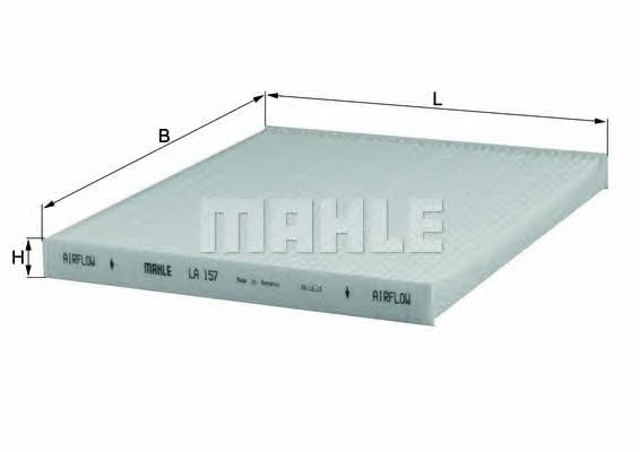 LA157 Filtro de habitáculo  en stock Sabadell
