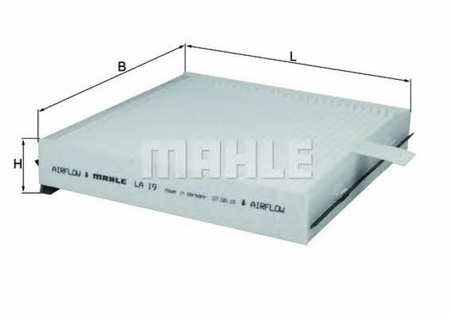 LA19 MAHLE Filtro de habitáculo  disponible Alicante
