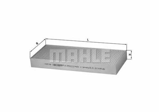 Filtro habitáculo LA279 MAHLE