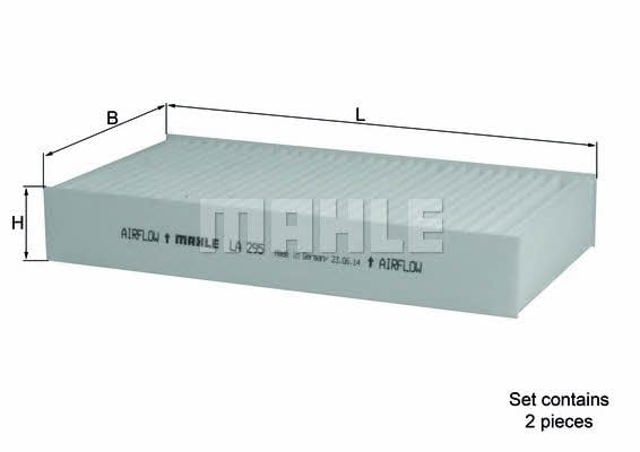 LA295S MAHLE Filtro de habitáculo comprar Bilbao