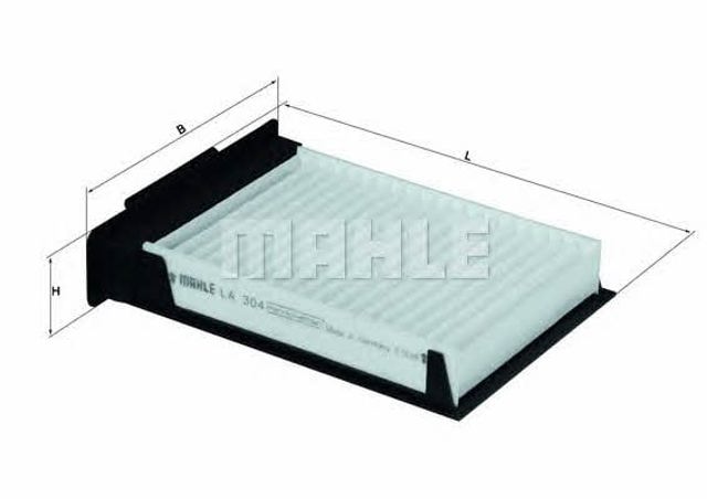 MAHLE LA304 Filtro de habitáculo comprar Pamplona