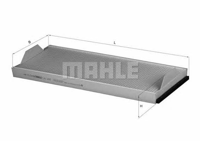 Filtro deshidratador aire acondicionado coche LA358 MAHLE
