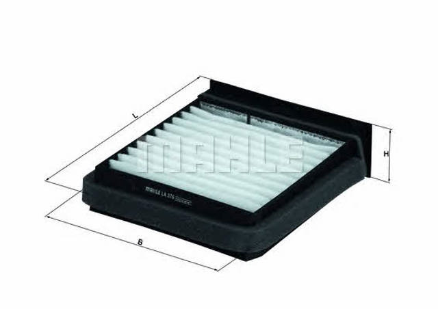 MAHLE LA376 Filtro de habitáculo  en stock Salamanca