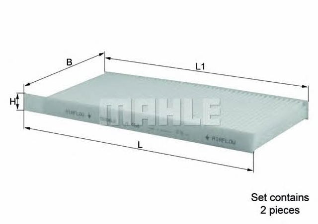 MAHLE LA468S Filtro de habitáculo  comprar en Murcia