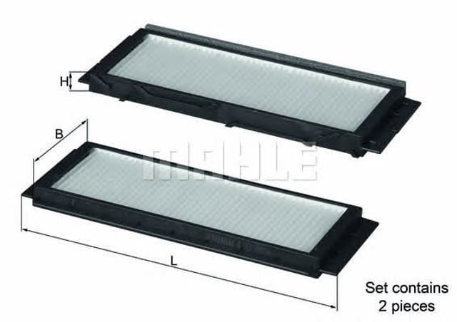 MAHLE LA501S Filtro de habitáculo  comprar en Albacete
