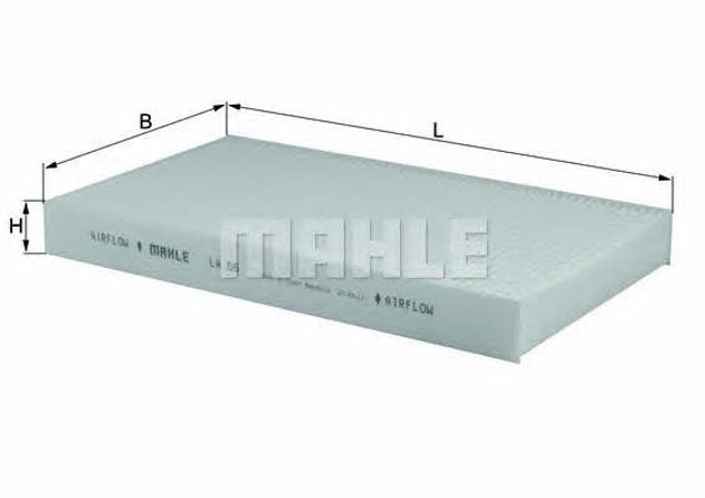 MAHLE LA56 Filtro de habitáculo comprar Pamplona