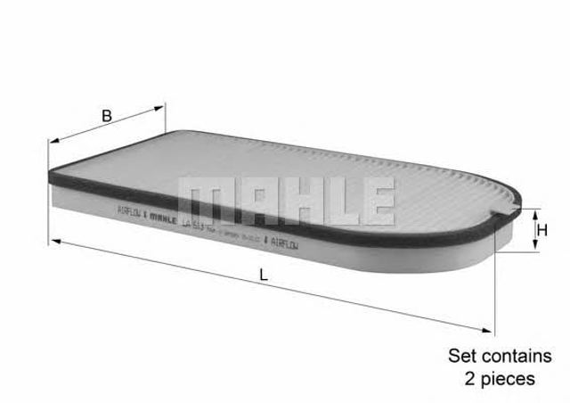 MAHLE LA613S Filtro de habitáculo  comprar en Ponferrada