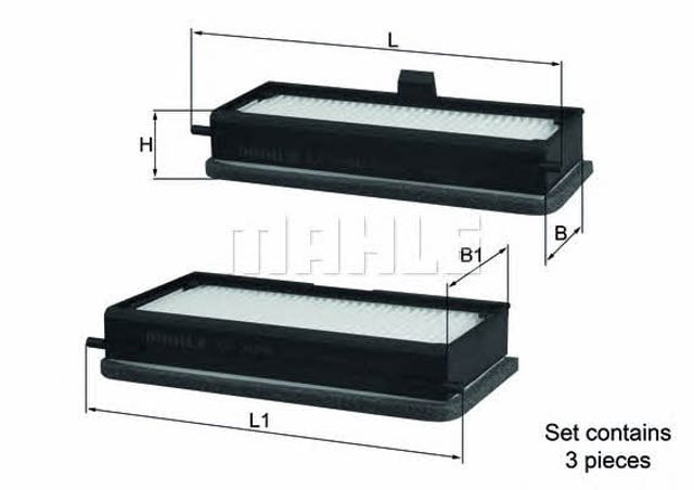 LA679S MAHLE Filtro de habitáculo  en stock Córdoba