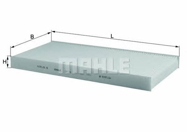 LA78 MAHLE Filtro de habitáculo  comprar en Oviedo