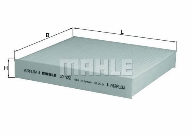 LA922 MAHLE Filtro de habitáculo  comprar en Jaén