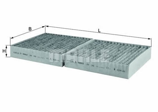 LAK246 MAHLE Filtro de habitáculo  disponible Vigo