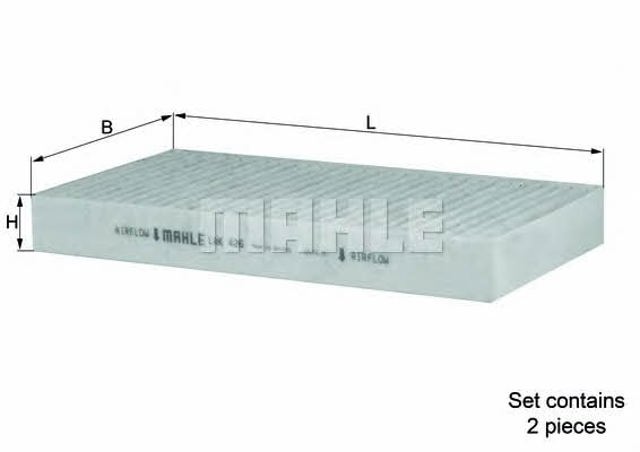 LAK426S MAHLE Filtro de habitáculo  comprar en Jaén