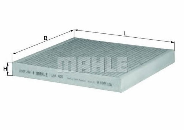MAHLE LAK430 Filtro de habitáculo  comprar en Albacete