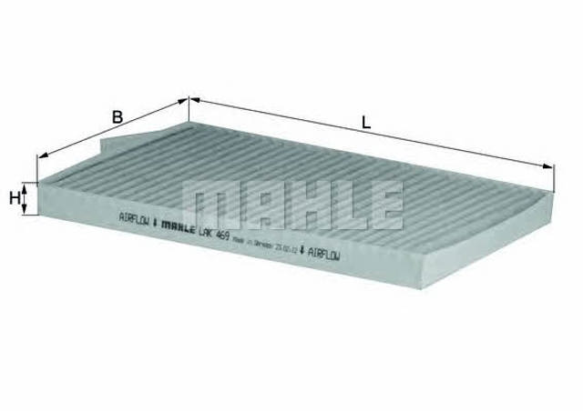 LAK469 MAHLE Filtro de habitáculo  comprar en Lleida