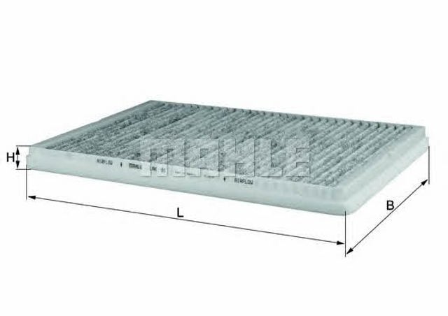 LAK81 MAHLE Filtro de habitáculo  disponible Vigo