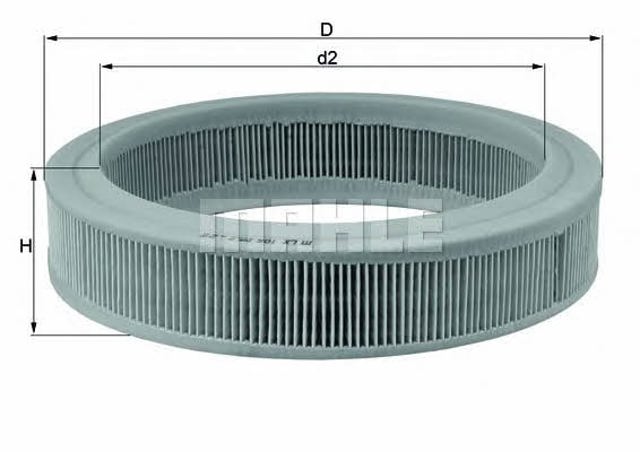 LX108 MAHLE Filtro de aire  en stock Huelva