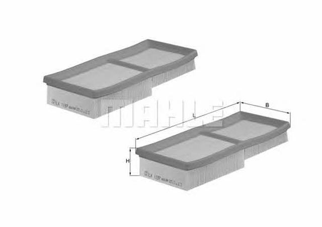 MAHLE LX1137S Filtro de aire  en stock Salamanca