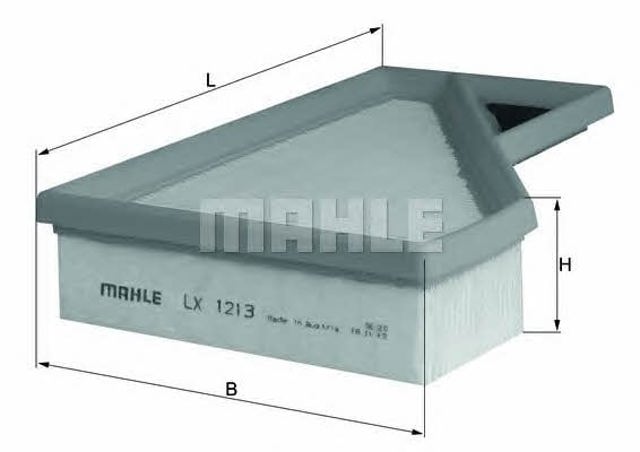 MAHLE LX1213 Filtro de aire  comprar en Ponferrada