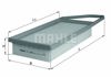 Filtro de aire LX1282 MAHLE
