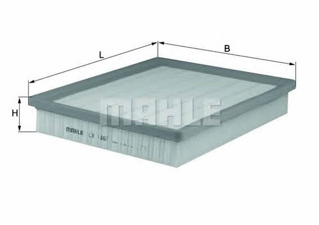 LX1467 MAHLE Filtro de aire comprar Madrid