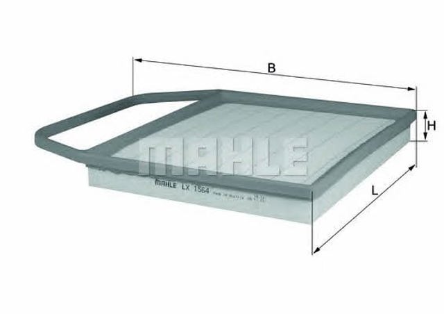 LX1564 MAHLE Filtro de aire  comprar en Jaén