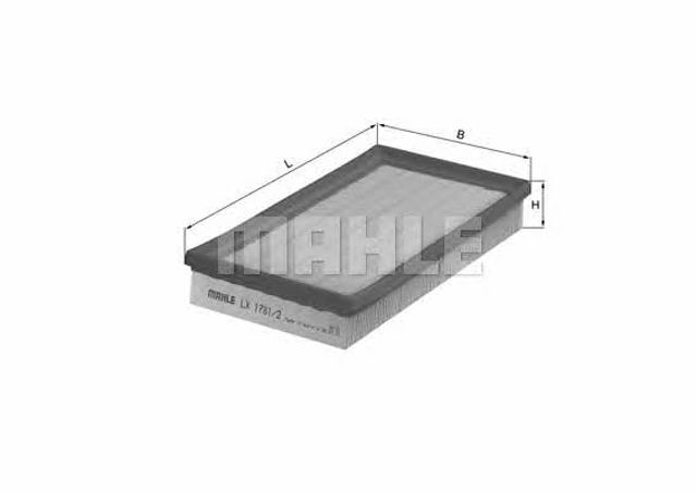 Filtro aire LX17812 MAHLE