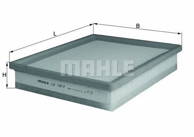 LX1817 MAHLE Filtro de aire  comprar en Oviedo