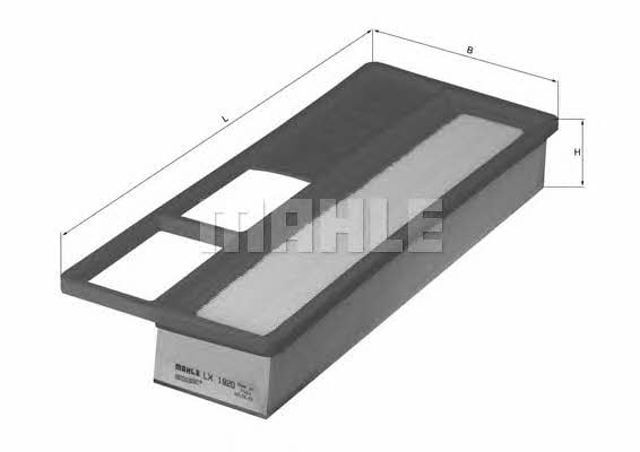 LX1920 MAHLE Filtro de aire comprar Madrid