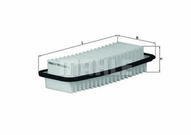 LX1950 MAHLE Filtro de aire  en stock Huelva