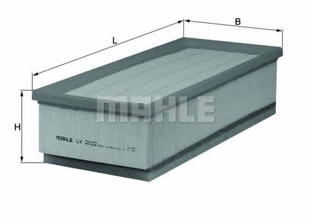 MAHLE LX2022 Filtro de aire comprar Pamplona