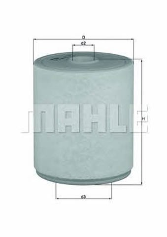 LX20494 MAHLE Filtro de aire  en stock Gandía