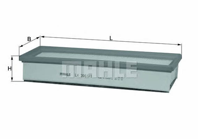 LX20611 MAHLE Filtro de aire comprar Alcalá