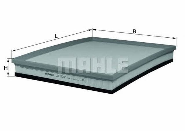 LX2080 MAHLE Filtro de aire  disponible Alicante