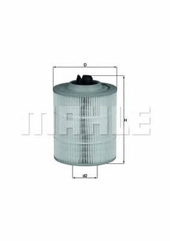 MAHLE LX2685 Filtro de aire  comprar en Albacete