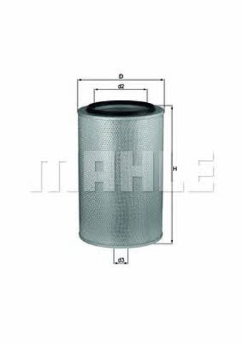 MAHLE LX273 Filtro de aire comprar Barcelona