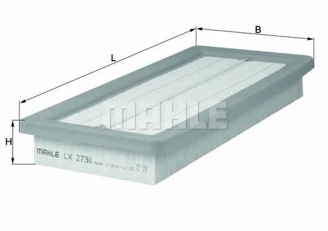 MAHLE LX2738 Filtro de aire comprar Barcelona
